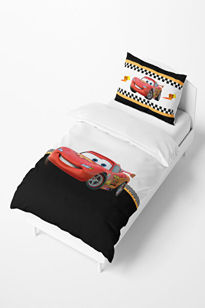 Talia Home طقم غطاء لحاف للأطفال والرضع منقوش من Lightning Cars Tlan-267