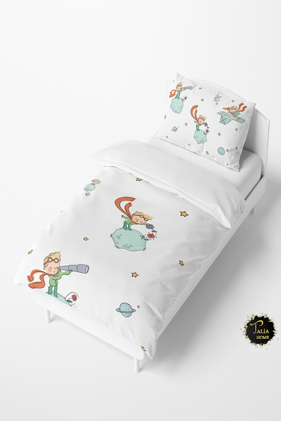 Talia Home طقم غطاء لحاف للأطفال والرضع من Little Prince TLAN-308