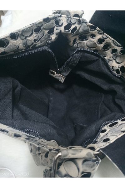 hoaryage Γνήσια τσάντα σέλας Unisex από δέρμα αρνιού