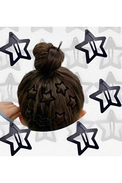 MİNAHOBİ 5 bucăți de cataramă rapidă de 3 cm (stea) placată cu nichel 5 bucăți