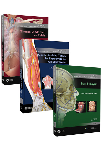 Güneş Yayın Dağıtım Açıklamalı İnsan Anatomisi Atlası 1-2-3