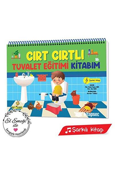 yükselen zeka Cırt Cırtlı Kitaplar - Tuvalet Eğitimi