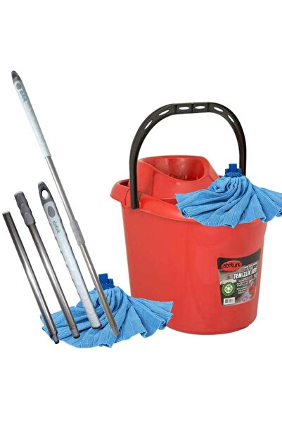 abnturk Demonte Metal Sap ve Mikrofiber Havlu Mop Hediye Full Paspas BüyükBoy...