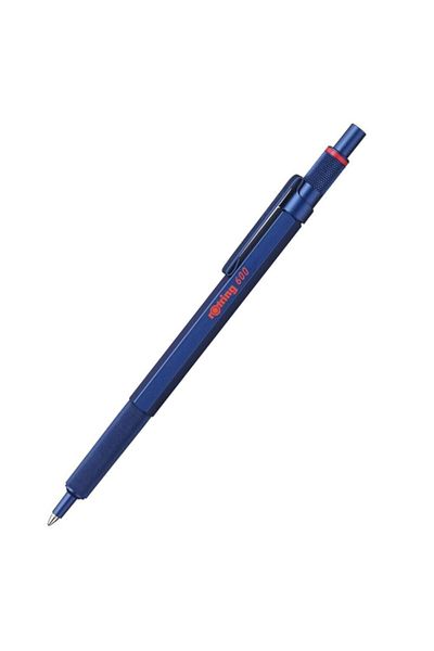 Rotring 600 Blue Ballpoint Pen