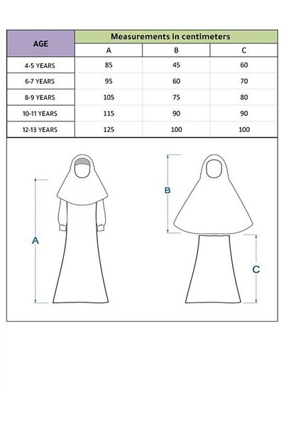 Liyavera Κοριτσίστικο φόρεμα προσευχής με αστέρι Hijab φόρεμα με μαντίλα 937