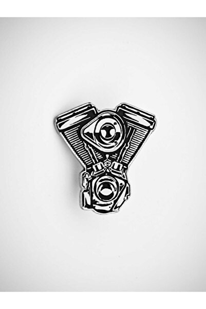 YÖRÜK TASARIM Motor Blok Metal Rozet
