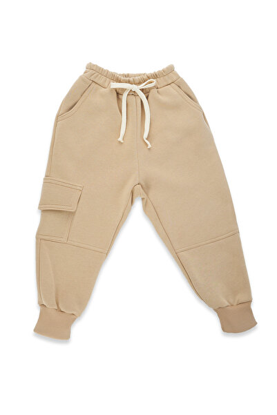 Catz Kids Πακέτο με 3 αγορίστικα παντελόνια αθλητικής φόρμας με 3 κλωστές (Μπλε ναυτικό, Γκρι, Βιζόν)