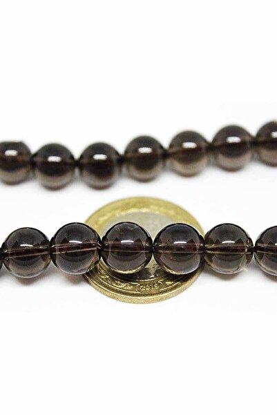 Yasamtohumu حجر كوارتز سموكي 10 ملم / 3 قطع