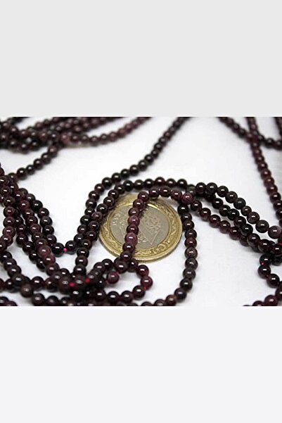 Yasamtohumu Lal (granat) (garnet)taşı 3mm/10 Adet