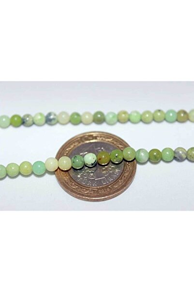 Yasamtohumu Хризопраз камък 4мм/10 броя