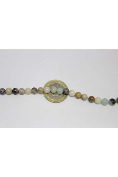 Yasamtohumu Amazonit kamen 6 mm 10 komada