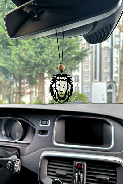 Lusida Design Aslan Figürü Dikiz Aynası Pleksi Araba Süsü