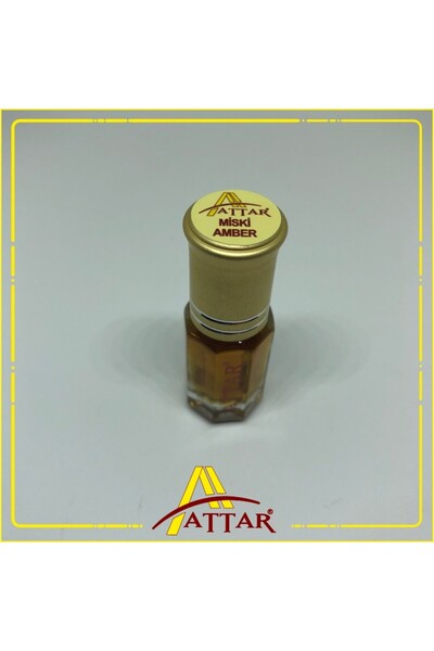 ATTAR ESANS MİSKİ AMBER 3 cc Unisex Esans 12 Adet 1 Kutu