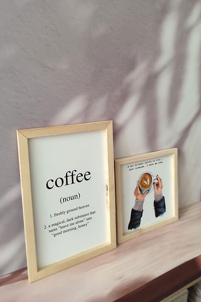 Wooden Factory Σετ ζωγραφικής Coffee Energy Ξύλινο Πλαίσιο