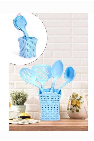 ÇEÇEN HOME طقم تقديم بلاستيك مكون من 5 قطع