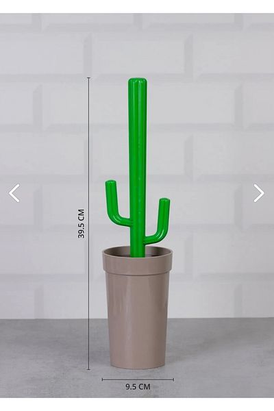 LeesHome Cactus shaped toilet brush set turk-oky-414