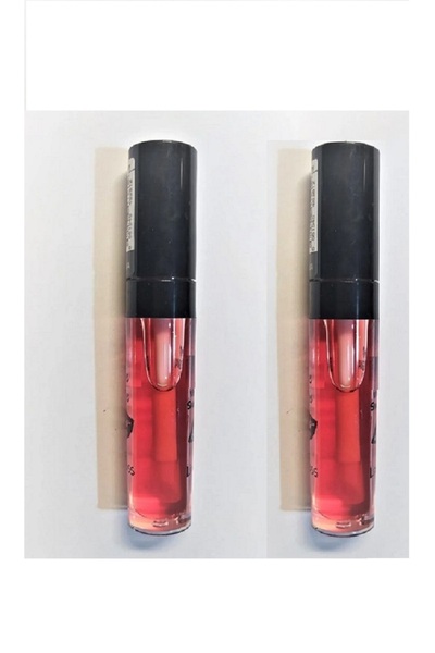 MONİCATİME Lıp Gloss (parlatıcı Koruyucu Renklendirici Kokulu Çilekli ( 2 li set)