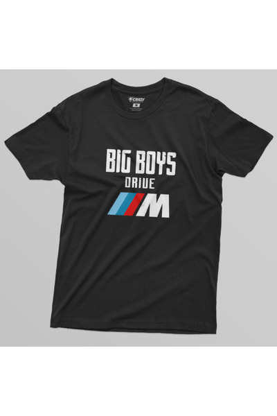Crazy Ανδρικό T-Shirt Bmw Big Boys Drive M