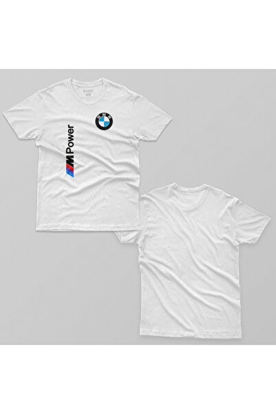 Crazy BMW M Power вертикальний логотип чоловічий футболка