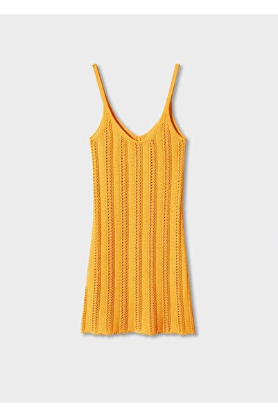 MANGO Woman Ajur Örgü Triko Kazak