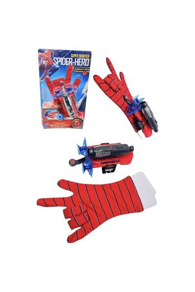 Numaca قفازات رمي الشبكة ذات كوب الشفط لرمي السهام الرجل العنكبوت في لعبة الر...