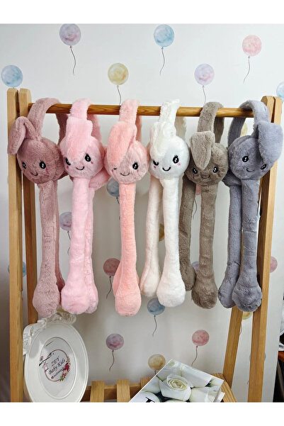 Wanderlust قبعة صغيرة من القطيفة ذات الصوت المتحرك للموسم الجديد مع غطاء للأذ...