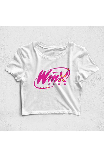 Built By Crazy T-shirt με λογότυπο Winx Croptop