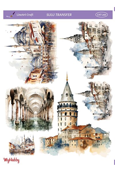 LİNEART Lineart Sulu Transfer LNT260 25x35cm