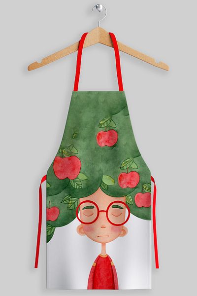 AYSHOME مريلة مطبخ للكبار من Ays Home Apple Candy