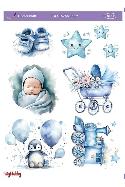 LİNEART Lineart Water Transfer LNT153 25x35cm