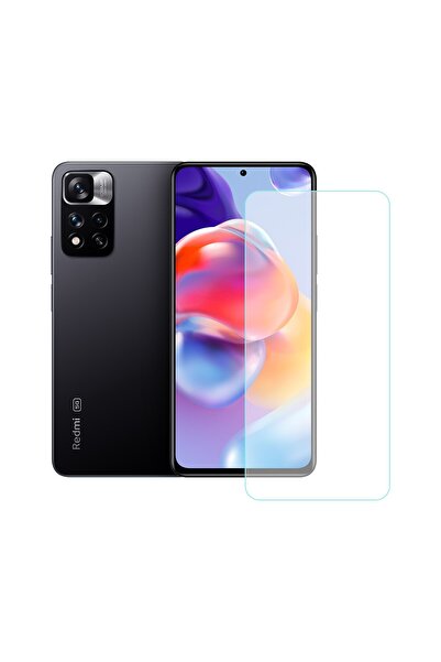 TechnoZone Xiaomi Redmi Note 11 Pro Plus Kırılmaz Ekran Koruyucu Temperli Cam