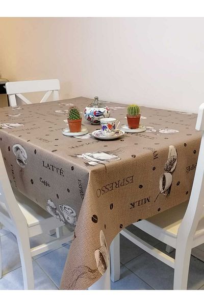 Başak Ev Tekstili Fiber Pvc Oilcloth - Σκουπιζόμενο τραπεζομάντιλο με σχέδια