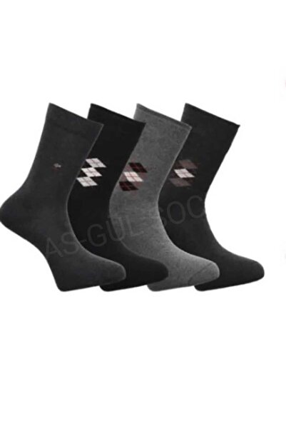ASGÜL SOCKS οικονομικές εποχιακές ανδρικές κάλτσες Lycra 12 ζευγάρια