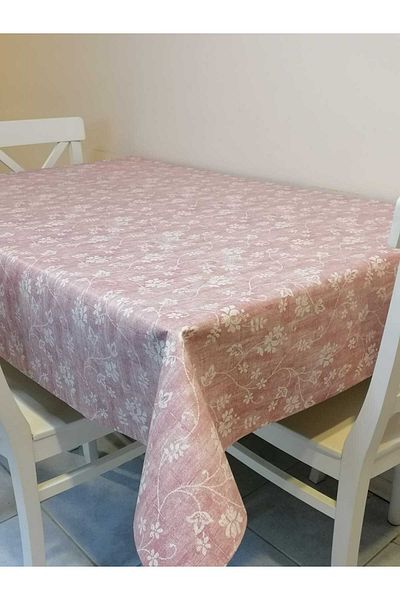 Başak Ev Tekstili Pânză uleioasă din PVC cu fibre - Față de masă ștergabilă cu model