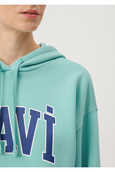 Mavi Mikina s kapucí s potištěným logem 1600361-71463