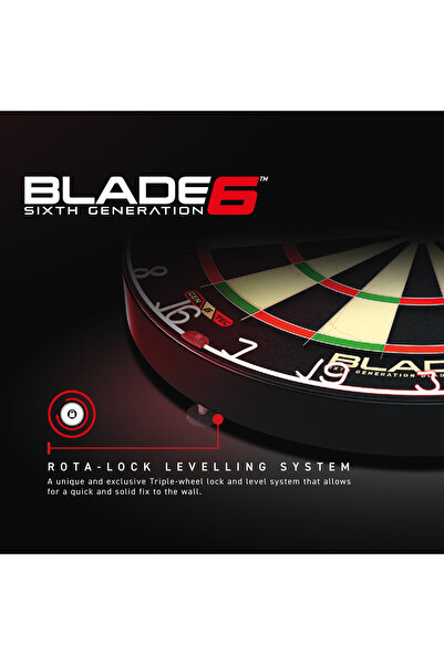 WINMAU Blade 6 Dart Bordu