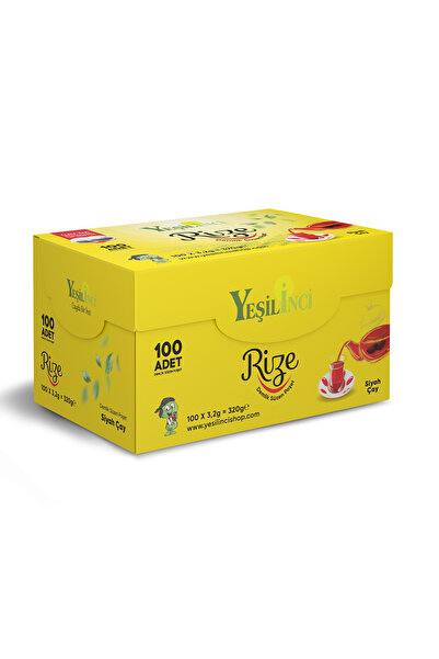 Rize Demlik Süzen Poşet Çay 320 gr x 8 Paket