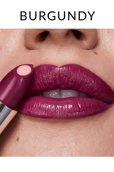 AVON Hydramatic Shimmer Lipstick Burgundy