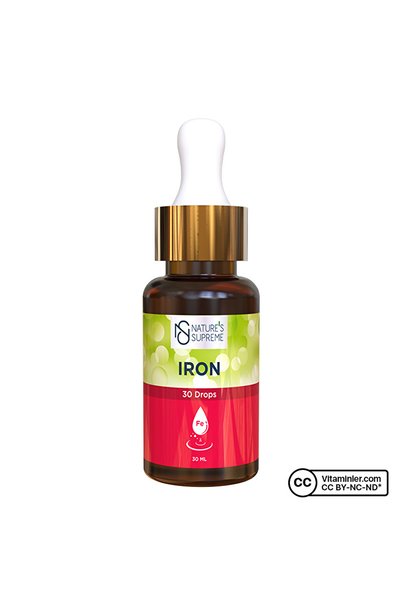 Nature's Supreme Iron Drops 30 ml
