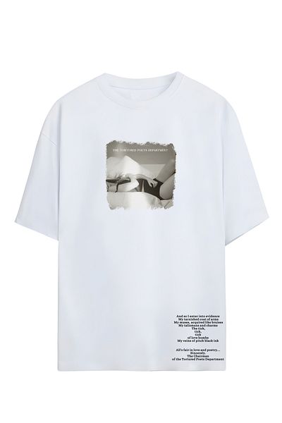 Adrift Taylor Swift - THE TORTURED POETS DEPARTMENT Oversize T-shirt με σχέδιο