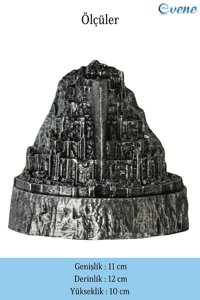Evene Silver Antique Door Stopper - Decorative Holder and Stopper Set of 2 Model 8