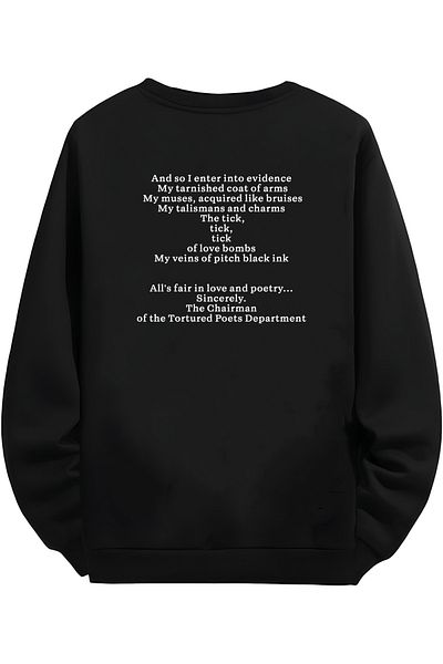 MAGORS Hanorac unisex Taylor Swift - THE TORTURED POETS DEPARTMENT Designed