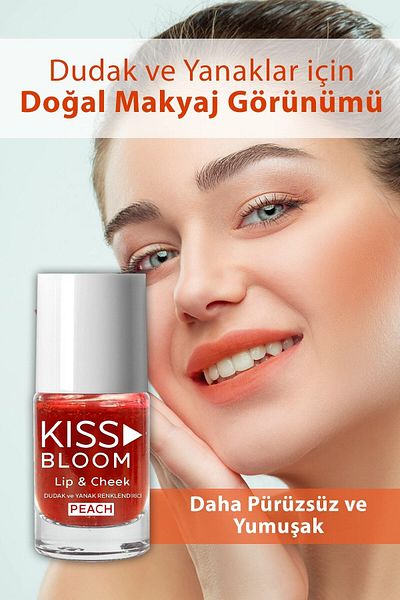 PROCSIN Kiss & Bloom Natural Look Lip and Cheek Color Lip & Cheek Peach 11 ml