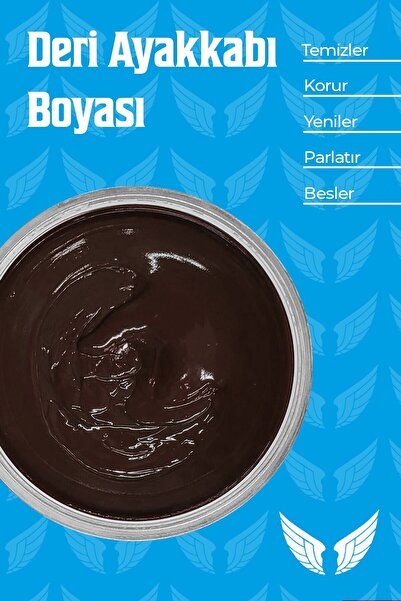 GoLite 100 gram Kahve Deri Ayakkabı Boyası Besleyici Katkılı Cilalı Ayakkabı Krem Boya