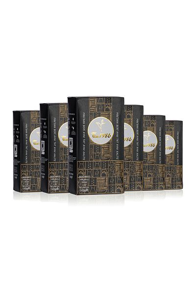 TEA1986 Tea with Bergamot Flavor 500Gr Pack of 6