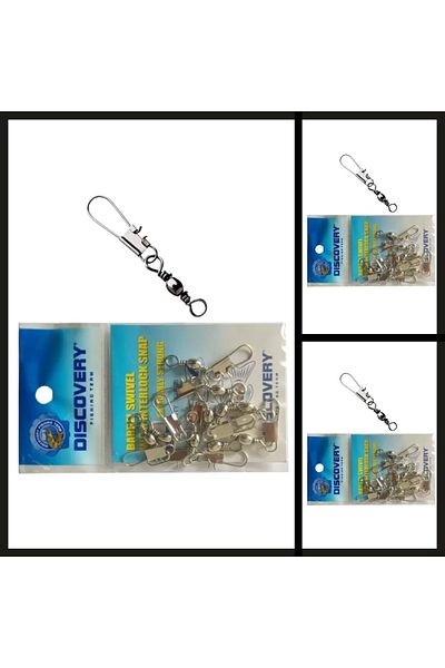 Uygunayakala Suitable-Catch 10 Pieces No:8 Dft Clip Swivel Nickel-Swivel 149