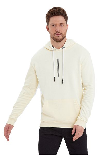 Rodi Hooded Sweat Rector Ριγέ Ds23ke0610e1 Εκρού