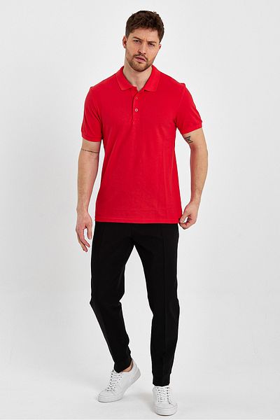Rodi Polo Neck T-shirt Basic Sleeve Ribana Rd23ye272127