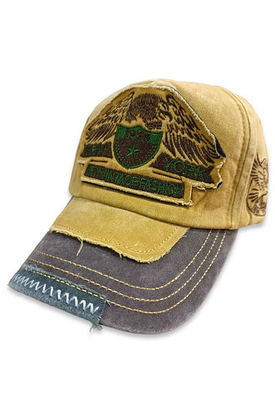 Şapka Market New York Vintage Yellow Baseball Cap Hat