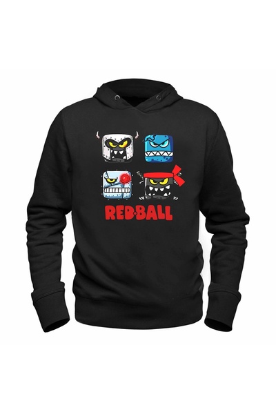 Alfa Tshirt Redball Kids Black Sweatshirt